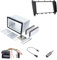 Audioproject A303-30 - Autoradio Radioblende Set Doppel-DIN kompatibel für Mercedes Benz C-Klasse W203 S203 CL203 CLC 2004-2007 Radioadapter Antennenadapter Einbaurahmen 2-DIN schwarz