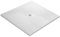 Receveur de douche haute densité aspect ardoise - Grille carrée (Blanc, 120 x 120 cm)