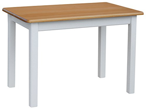 k koma Küchentisch Esstisch Tisch Massiv Kiefer Holz Weiß Honig Neu Hersteller Verschiedene Massen (60, 80)