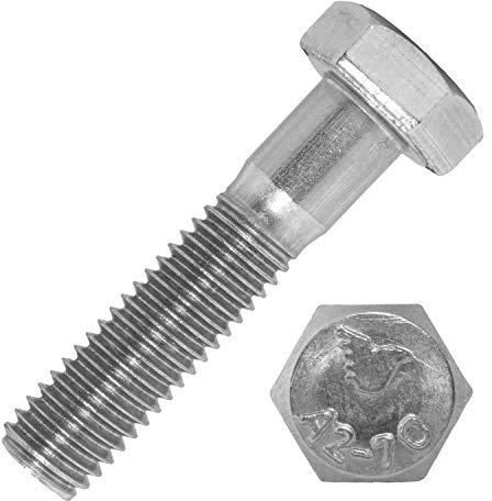 Sechskantschrauben mit Schaft M12x170 mm aus Edelstahl A2 (10 Stück) | DIN 931 - Maschinenschrauben - Gewindeschrauben - Schrauben von MESAROS®