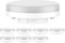 ledscom.de 8 ampoules LED GX53, blanc chaud (2700 K), 4,2 W, 372lm, 96°, mates