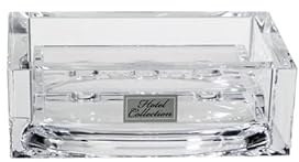CreativeWare Clear Acrylic Hotel Collection Soap Dish