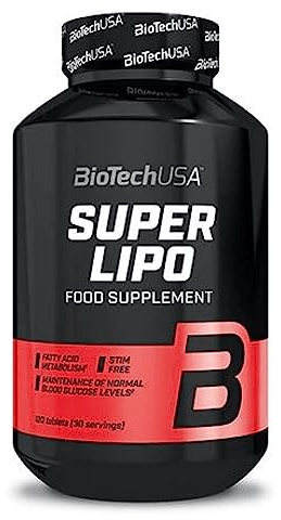 BioTechUSA Super Lipo 120 Tabletas Quema Grasas