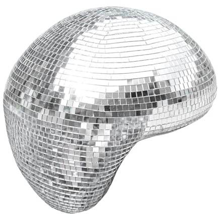 Bola de Discoteca de Espejo, Sfera Decorativa para Fiestas y Eventos, Ideal para Crear Efectos de Luz en Discotecas, Bodas, Fiestas de Cumpleaños y Celebraciones