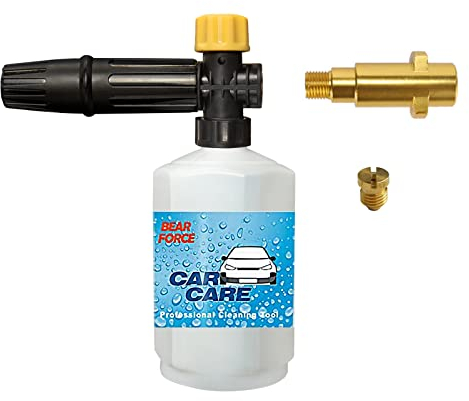BEAR FORCE Buse en mousse pour nettoyeur haute pression avec embouts de 1,25 et 1,10 mm, compatible avec les nettoyeurs haute pression Karcher K-series (Type A)