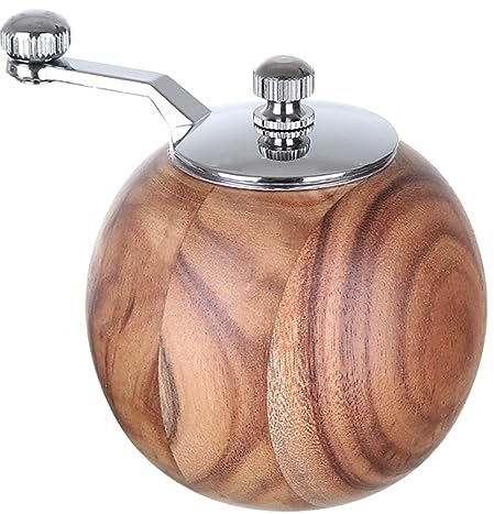 Macinapepe Macina Pepe Set Di Macinini Per Sale E Pepe In Legno, Macinino Per Spezie Manuale, Strumento Per Frantumazione Di Erbe Per Peperoncino Macinato Ricaricabile Macinaspezie Macinasale
