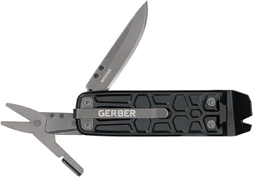 Gerber Herramienta multifunción Lockdown Slim Pry, Onyx
