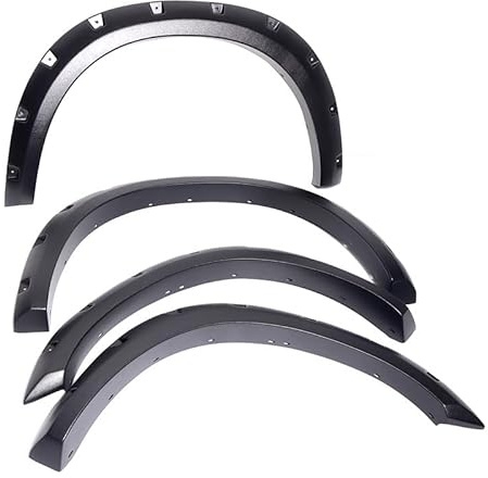 FGAITH Élargisseurs d'ailes de Voiture pour Dodge RAM 1500 2009-2015, Garde-Boue de Protecteur de Sourcil de Roue pour VéHicule Tout-Terrain, Auto Accessoires