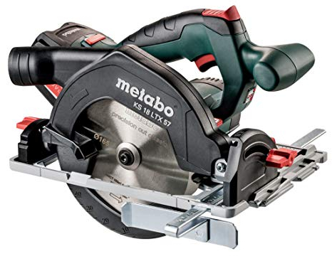 Metabo Akku-Handkreissäge KS 18 LTX 57 (601857700) MetaLoc 18V 2x5.2Ah Li-Ion + ASC 55, Farbe, Size