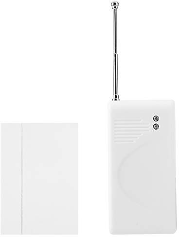 Leapiture Sensore di Allarme a Vibrazione 433 MHz, Allarme di Vibrazione Wireless Rilevatore di Allarme di Vibrazione per Porte E Finestre per Sistema Antifurto di Sicurezza Domestica
