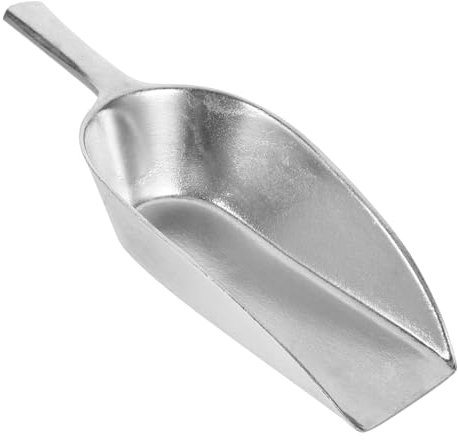 CAXUSD Pala de alimentación Pala de Comida Seca Pala de la máquina de Hielo Pala de Cubitos de Hielo farmina Cuchara de Hielo Pala de Grano Retro cucharas de alimentación útiles Aluminio