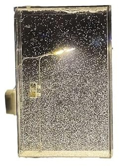 Lámpara mágica de nieve para escena de nieve, lámpara de calle nocturna nevada, luz de escena de nieve de Navidad, luz nocturna de bricolaje, lámpara de cuentos de nieve, luces nocturnas, para