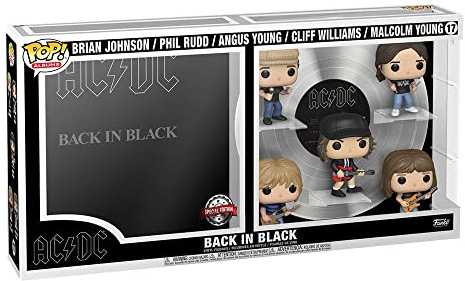Funko Pop! Albums Deluxe: ACDC - Angus Young - Back In Black - Music - Collectable Vinyl Figure - Gift Idea - Official Merchandise - Toys for Kids & Adults - Music Fans - Model Figure for Collectors