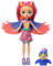 Enchantimals Puppen, Sunshine Beach Trippi Toucan Puppe und Tierfreund Canopy, kleine Puppe mit abnehmbarem Rock und Zubehör, Geschenk für Kinder, HRX83