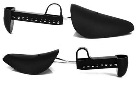 Homoyoyo 4paio Tendiscarpe Regolabili Plastica Per Uomo e Donna Espansori Per Scarpe Nere Per Stivali e Calzature Design Durevole e Leggero