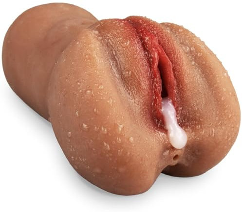 Taschenmuschi für die Männer aus TPE – Masturbator Sexspielzeug mit realistischem Pussy-Design – Sexpuppe & Mastubator Pocketpussy mit 3 Öffnungen – 17cm, 840g, Ø10cm – Sex Toy Vagina für Männer