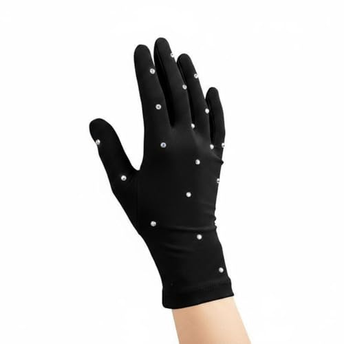 perfk Gants de Patinage Artistique pour Adultes, Gants de Patinage