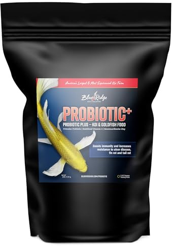 Blue Ridge Fish Food 2lb, Probiotic Plus 3/16 Floating Pellet, Koi Goldfish Food