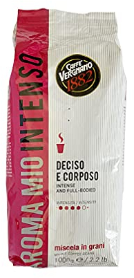 Caffè Vergnano 1882 – Kaffeebohnen Aroma Mio Intenso – 1 kg