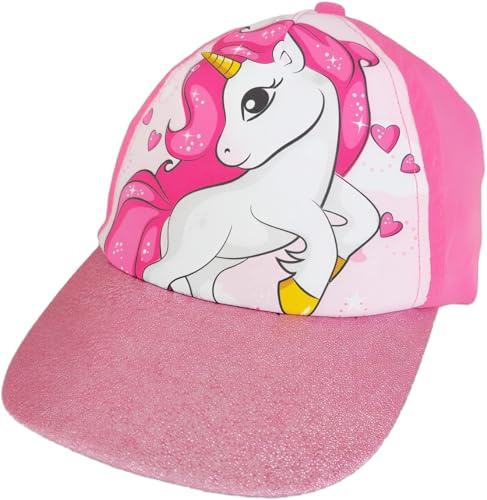 ILS I LOVE SHOPPING Cappello con Visiera da Ragazzo/Bambino Berretto da Baseball Regolabile (Unicorno)