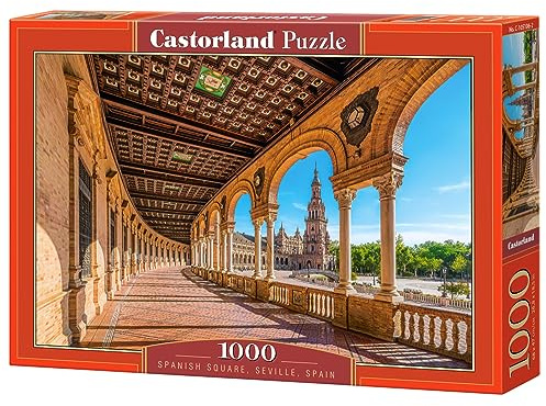 Castorland Puzzle 1000 pièces : Place d'Espagne, Séville, Espagne
