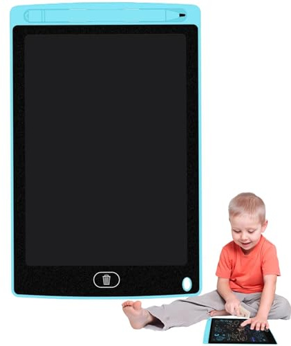LCD ritblock för barn, LCD ritblock för barn 8,5 tum | LCD-skärm skrivplatta Lättdriven liten skrivtavla, intelligent doodlefärg, synskyddsskärm, pojkar Barn reseleksaker ritblock