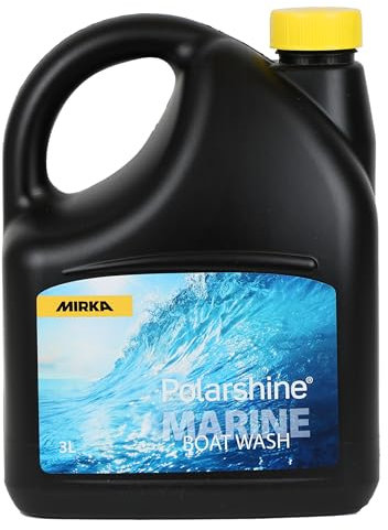Mirka Polarshine Marine Boat Wash / 3 L/Nettoyant pour bateaux de haute qualité pour toutes les surfaces / 7998100311PM