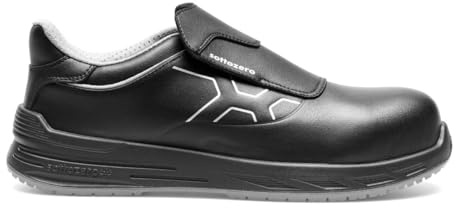Sottozero Work SOCIM Wasabi S2 HRO FO SR ESD Scarpa Bassa Antinfortunistica da Cucina Microfibra, Uomo/Donna (Nero, Sistema Taglie Calzature EU, Adulto, Uomo, Numero, Media, 43)