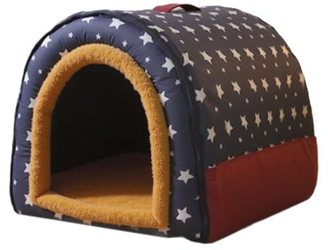 Kitten Bed - Cat Cave Bed | Cat House | Warm Removable Washable Cover House | Indoor Dog Home | Small Dogs Tent | Washable Sleeping Place For Small Pet Puppy Sleeping Winter Outdoor Indoor