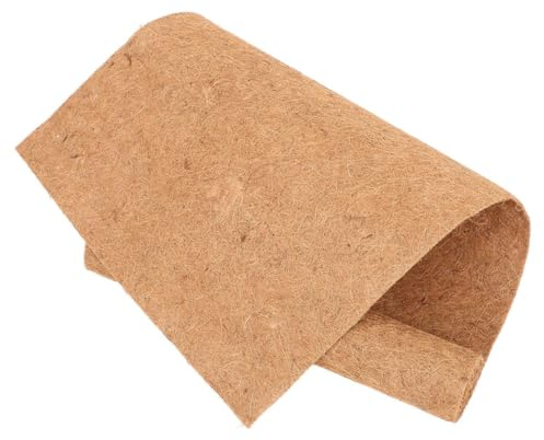 WEKADRIN Natural Coconut Fiber Reptile Sleeping Mat Thick Soft Warm Snake Cage Liner Turtle Substrate Pad for Reptile Tank Bedding Accessories