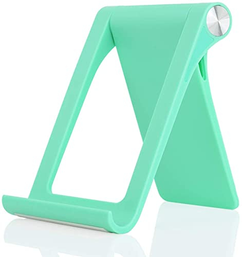 Giftorld Support de téléphone Multi-Angle réglable pour iPhone 17 16 15 14 13 12 11 Pro Max XS XR 8 Plus 6 7 Samsung Galaxy S22 S21 S10 S7 Edge S6 Smartphone Android (Vert)