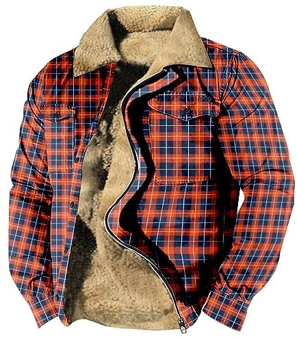 FeiBeauty Teddy Jacke Herren Sherpa Hartman Zweiteiliger Mantel Ãœbergangsjacke Herbst Softshelljacke Jungen 176 Kurz Dünne Schnittschutzjacke