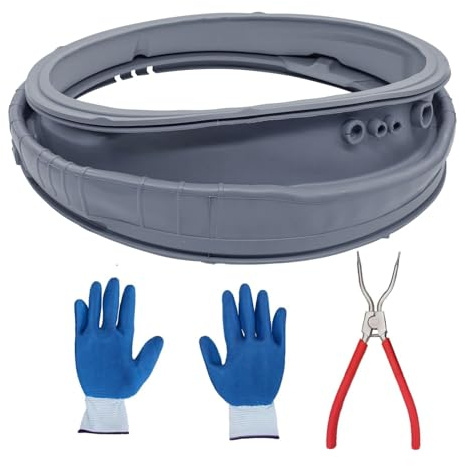 MDS47123619 Washer Door Gasket Replacement for Lg Front Load Washer Door Gasket Boot Seal WM3270CW/00, WM3670HWA, WM3080CW/00, WM3670HVA/01, WM3700HWA/00 Replaces AP6236842, AGF75223080