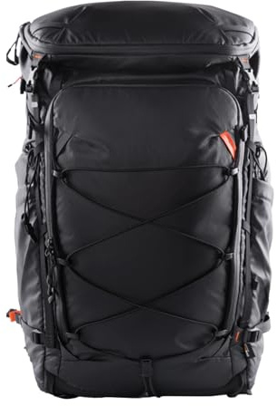 PGYTECH OnePro Flex Backpack 30L+Camera Insert Bag M, Fits DSLR/SLR/Mirrorless Cameras/Lenses and Other Gear, Lightweight Outdoor Hiking Bundle for Photography,Travel Bag with Laptop Compartment,Black