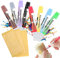 Penne per Candele,Coloranti per Candele e Lettere Adesive Piccole Pennarelli per Candele Numeri Adesivi Ideale per Decorare e Progettare Candele Penne per Pittura Fai Da Te, Pittura a Candela, 10 ml*8
