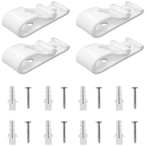 4 Sets Roller Blind Safety Clip, Plastic Roman Blind Clips for String Roller Blind Chain Cord