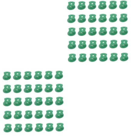 ibasenice 2 Sätze Gewächshaus Befestigungsschnalle Gewächshaus Festschnalle Gewächshauszubehör Pflanzenverbinder Befestigung Gartenschnalle Gewächshaus Clip Pflanzen 50 Stück * 2