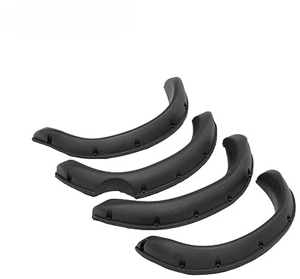 FRCOLOR 4pcs Rc Crawler Car Protective Wide Flares to Prevent Scratches and Mud Damage Ready to Paint Rc Car Body Accessories