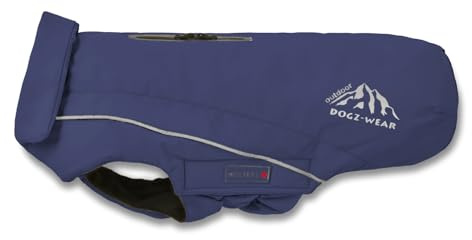 Wolters Wolters Skijacke Dogz-Wear | Wintermantel für Hunde | Farbe Dunkelblau | Größe 38 (Rückenlänge 36-38 cm)
