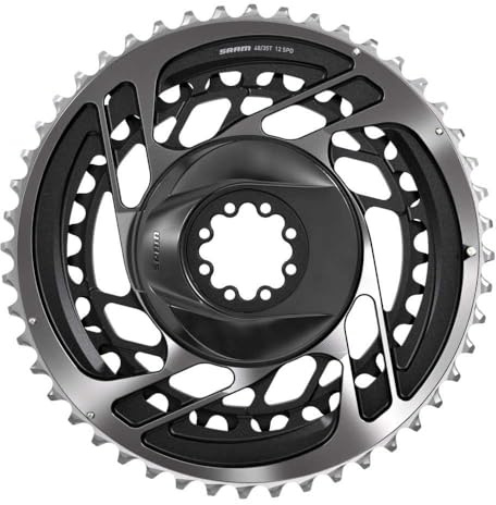 SRAM Red AXS Direct-Mount 48/35t 2x12 Speed Chainring Set, Polar Gray