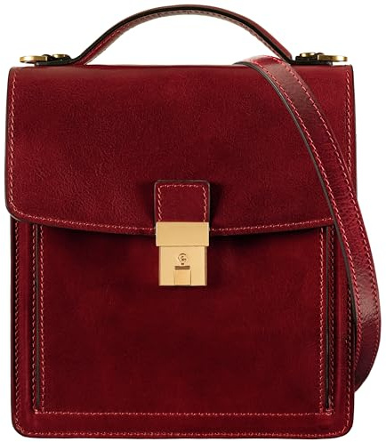 Time Resistance - Petite mallette en cuir pour homme - Sac Bandoulière
