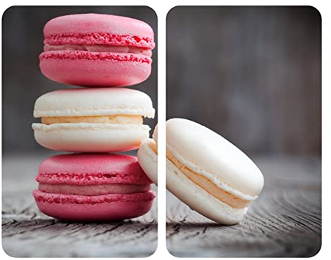 Herdabdeckplatte Universal Macarons 2er Set