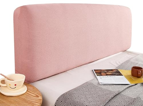 WYJHNL Copertura per Testiera per Letto, Copri Testata Letto Fodera Elastica Vello Protezione Testata Matrimoniale Cover Cuscino Lavabile per Decorazione Camera Printing Powder 180-200cm