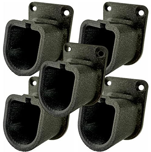 ULROAD 5 Stück Akku Halterung für Ryobi one + 18V Li-On Wand Halter Werkstatt Wandhalterung RB1820C Akkuhalter Wandhalter Accu