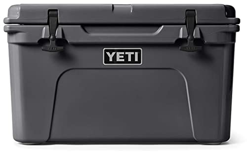 YETI Tundra 45 Cool Box, Insulated Hard Cooler, Charcoal