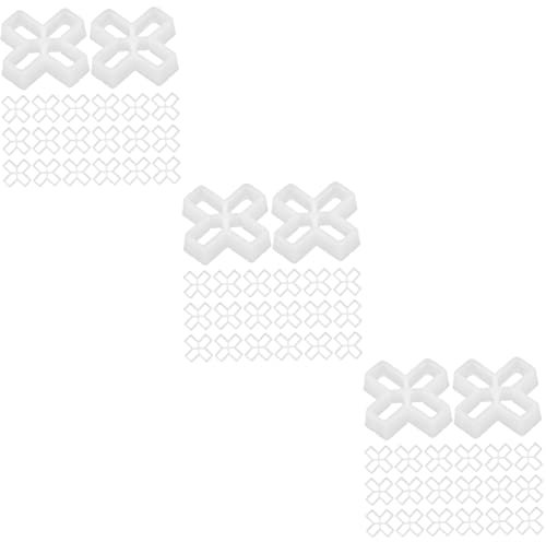 OSALADI 300pcs Tile Spacer for Tile Leveling System Spacers Porcelain for Floor Tiling Bathroom and Patio Use