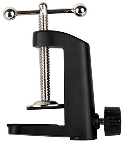 Biwwubik Pince de sur table en métal haute performance pour suspension de microphone, support de bras en ciseaux