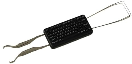 SANRLO Metall-Tastenkappen-Abzieher, Edelstahldraht, Tastenkappen-Entferner für mechanische Tastatur, Werkzeug zur Befestigung von Tastatur-Tastenkappen-Entfernungswerkzeug