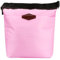 KAREN66 Kühltasche Klein Lunchtasche mit Reißverschluss Mini Kühlbox Einkaufstasche Isoliertasche Wasserdicht Picknicktasche Lunch Bag zur Arbeit Schule Outdoor (Rosa)