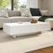 Lauuoeriau Home & Garden,Furniture-Coffee Table High Gloss White